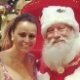 Viviane Araújo publica foto na poltrona do Papai Noel - Reprodução/Instagram