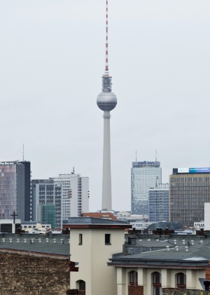 Vista panorâmica do centro de Berlim, na Alemanha - AFP 