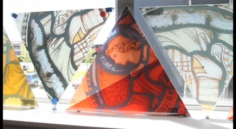 A catedral de Christchurch, na Nova Zelândia, que foi arrasada por um terremoto em 2011, será substituída por uma igreja de papelão (Imagem da BBC, usar apenas no respectivo material) - Reprodução BBC