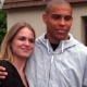 Ronaldo e Susana Werner em Paris, em 1998 - Antonio Scorza-AFP