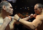 Cigano divide torcida com Cain e vê esposa "estreante" roubar a cena em pesagem do UFC 155 