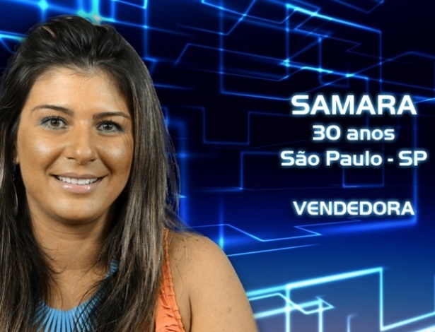 Samara, vendedora, estará na casa de vidro no Santana Parque Shopping, em São Paulo