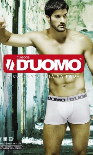 Marcello estrelou uma campanha de cuecas em 2012