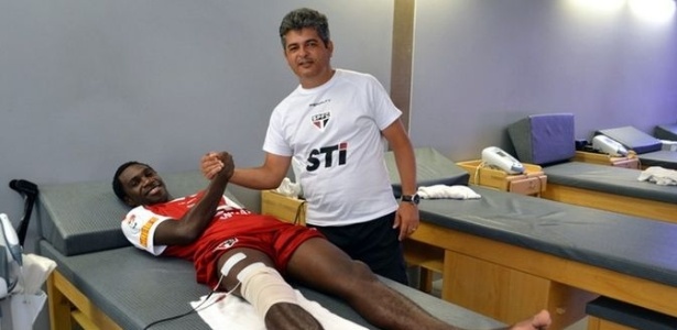 Negueba recebeu o apoio de Ney Franco no tratamento no São Paulo - Reprodução/Site Oficial