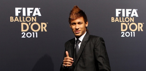 Sem ganhar nenhum prêmio em 2012, Neymar também foi à festa da Fifa de 2011 - Scott Heavey/Getty Images