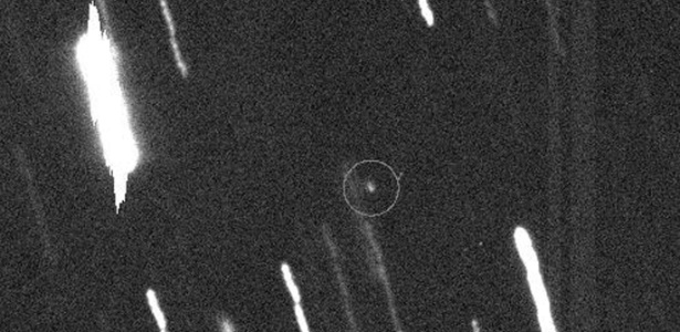 Asteroide Apophis, que deve passar muito próximo da Terra em 2029 - AFP/Nasa/JPL/UH/IA
