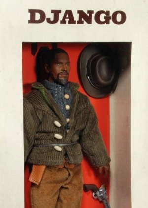 Boneco do personagem Django, interpretado por Jamie Foxx no novo longa de Quentin Tarantino, foi um dos brinquedos contestados nos EUA - Divulgação