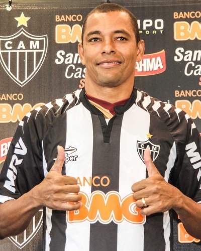 Gilberto Silva é apresentado oficialmente pelo Atlético-MG na Cidade do Galo (8/1/2013)