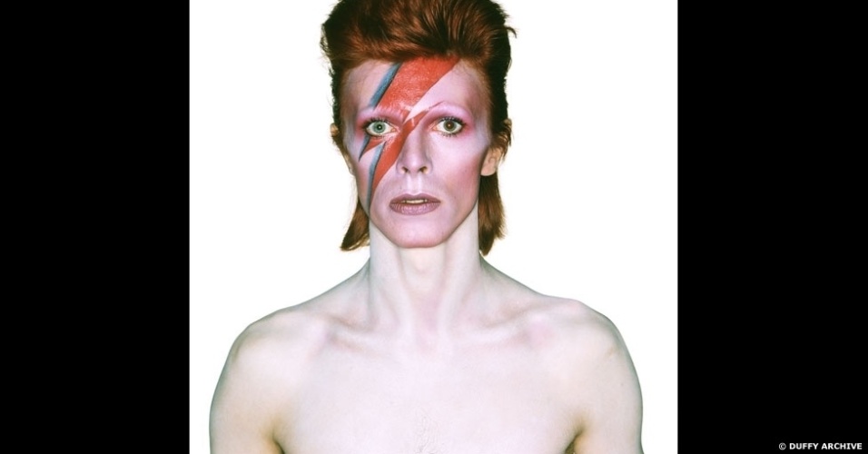 10.jan.2013 - Imagem da exposição "David Bowie É" em Londres - Duffy Archive