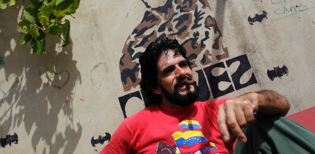 Humberto López, sósia de Che Guevara, é um dos venezuelanos que torce pela recuperação de Chávez