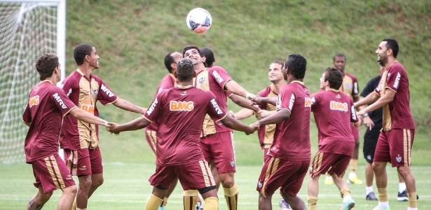 Jogadores do Atlético participam de treino com bola na Cidade do Galo  - Bruno Cantini/site oficial do Atlético-MG