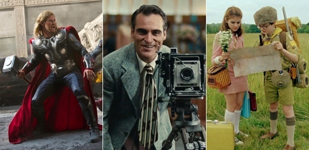 "Os Vingadores", "O Mestre" e "Moonrise Kingdom", três filmes esnobados pelo Oscar - Divulgação