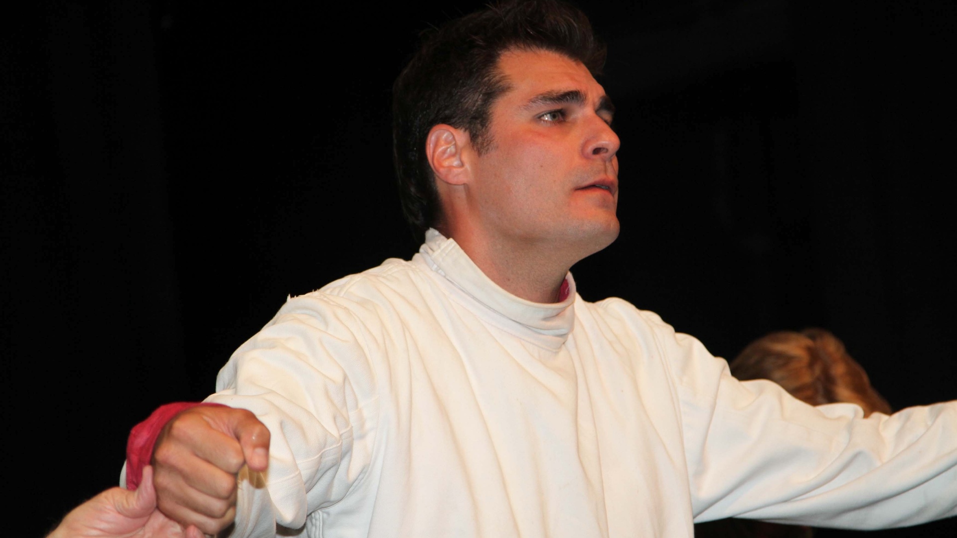 11.jan.2013 - A peça "Hamlet" reestreia no Teatro Tuca, em São Paulo, com Thiago Lacerda - Thiago Duran/AgNews