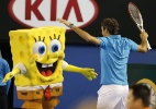 Roger Federer, Novak Djokovic e outros astros do tnis fizeram a festa em apresentao do Aberto de tnis da Austrlia