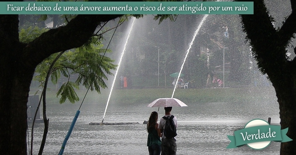 Paulistanos passeiam pelo parque do ibirapuera em baixo de chuva.(Foto: Zanone Fraissat - Folhapress /ESPORTE)***ESPECIAL***EXCLUSIVO***