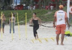 Ronaldo vai à praia do Rio de Janeiro e mostra abdomên - JC Pereira /Foto Rio News