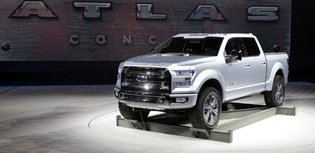 Ford Atlas Concept foi considerado por algumas mídias americanas como a principal atração do Salão - Rebecca Cook/Reuters