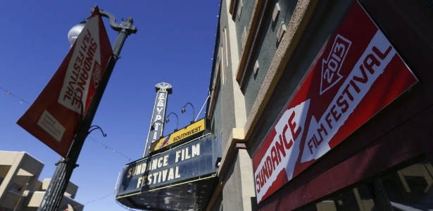 Fachada de cinema em park City, Utah, que exibe filmes do Festival de Sundance 2013 - George Frey/EFE