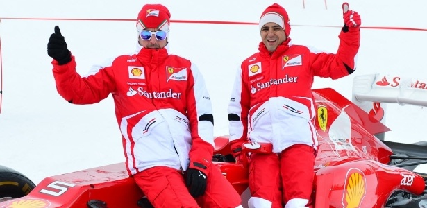 Massa espera brigar de igual para igual com Alonso pelo título do Mundial de pilotos - AFP PHOTO/GIUSEPPE CACACE
