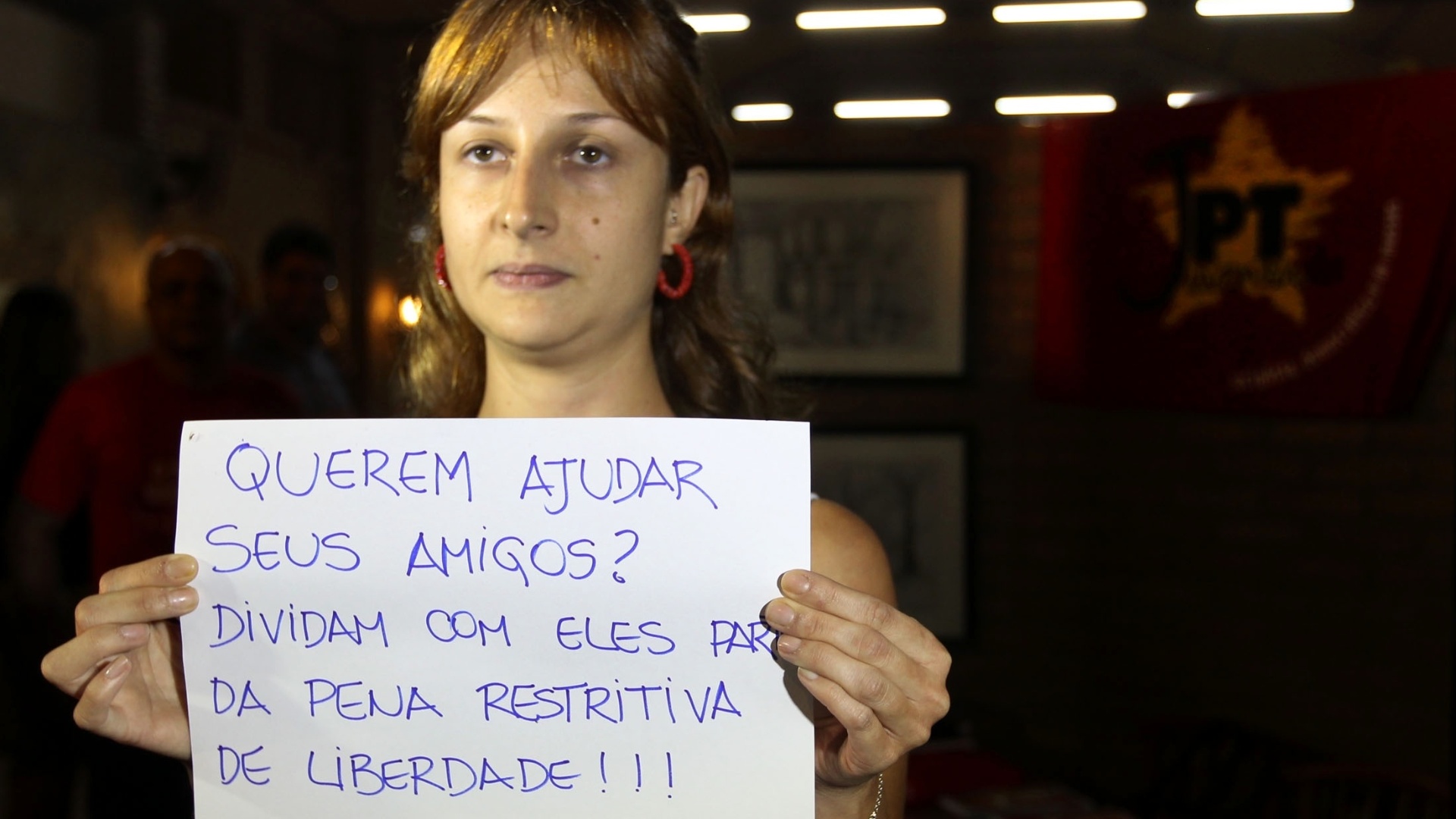 17.jan.2013 - PT realiza jantar em Brasília para pagar multas de condenados no mensalão - Roberto Jayme/UOL