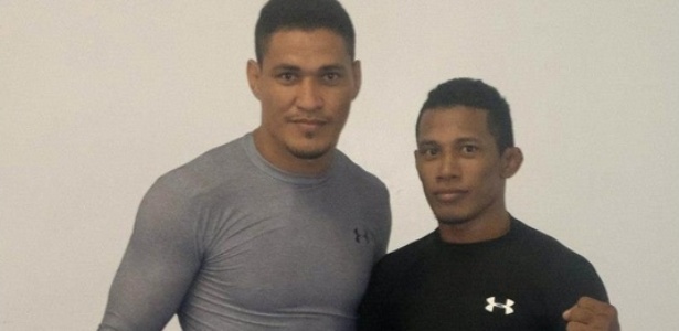 Irmãos Ildemar (e) e Yuri Marajó podem fazer história no UFC São Paulo - Reprodução/Facebook