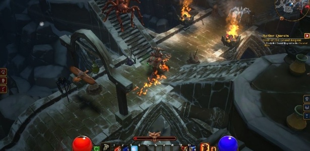 O visual lembra "Diablo", porém "Torchlight II" tem qualidades para brilhar por conta própria - Divulgação