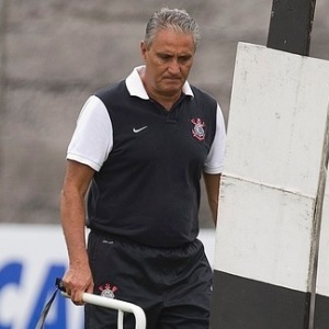 Tite no treino do Corinthians; técnico vai dar chance a Zizao e companhia no início do Paulista - Daniel Augusto Jr./Ag. Corinthians