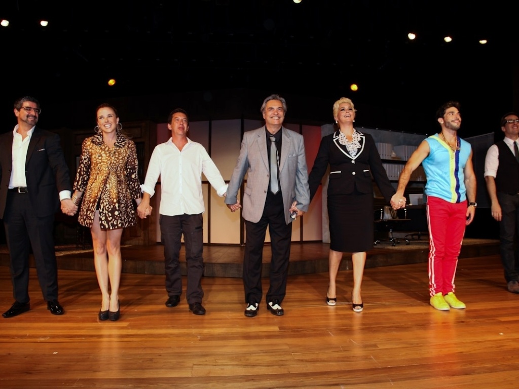 Elenco do espetáculo "Divórcio" - Manuela Scarpa/Foto Rio News