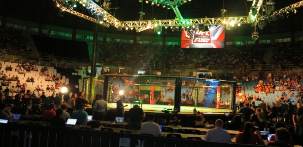 Público de 9.116 pessoas no Ibirapuera foi considerado satisfatório pelo UFC - Jorge Correa/UOL