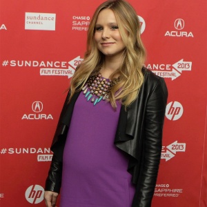19.jan.2013 - Kristen Bell, grávida, é a protagonista da série - Lucas Jackson/Reuters