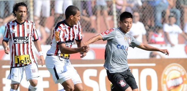 Zizao fez seu primeiro jogo como titular no Corinthians na partida contra o Paulista - Mauro Horita/AGIF