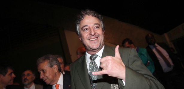 Os conselheiros do Palmeiras elegeram nesta segunda Paulo Nobre como presidente - Rogério Cassimiro/UOL