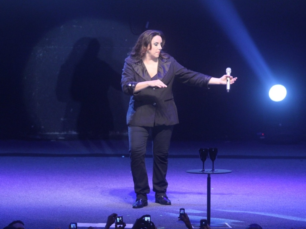 23.jan.2013 - A cantora Ana Carolina se apresenta na casa de shows Barra Music, no Rio de Janeiro - Marcelo Sá Barretto/AgNews