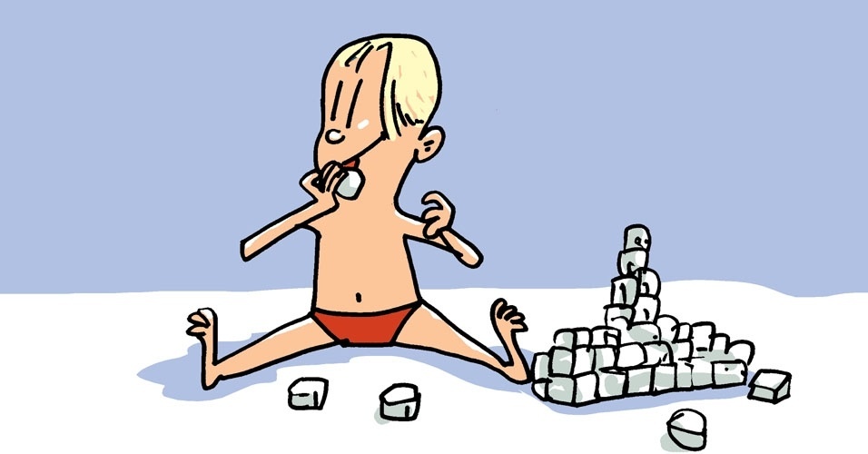 brincadeira com água - Orlando/UOL