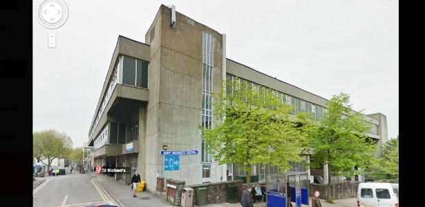 Fachada do hospital St. Michael"s, em Bristol - Reprodução/Google