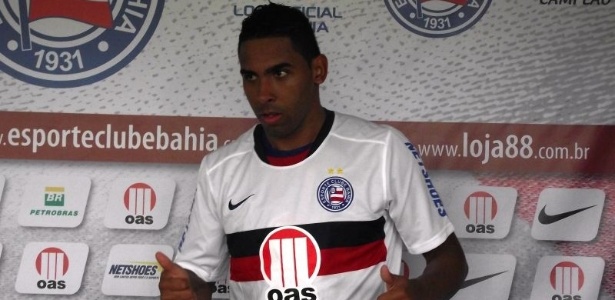 O zagueiro Demerson será um dos desfalques no jogo desta quarta-feira em São Paulo - Site oficial do Bahia