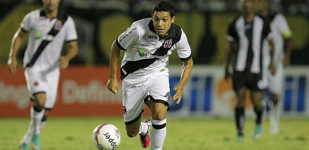 O atacante Eder Luis marcou apenas duas vezes durante este Carioca, contra Audax e Boavista - Marcelo Sadio/Vasco.com.br