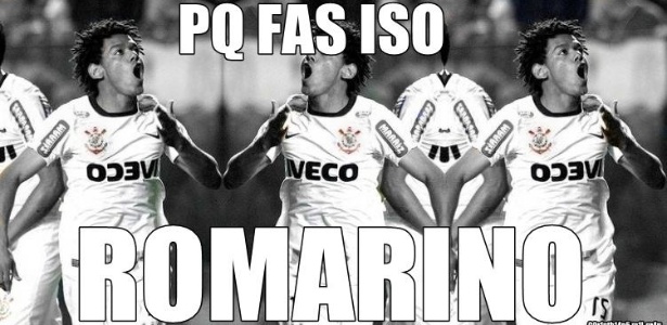 Sucesso, bordão "Pq fas iso Romarino?" é cartão de entrada do "Corinthians Mil Grau" - Reprodução