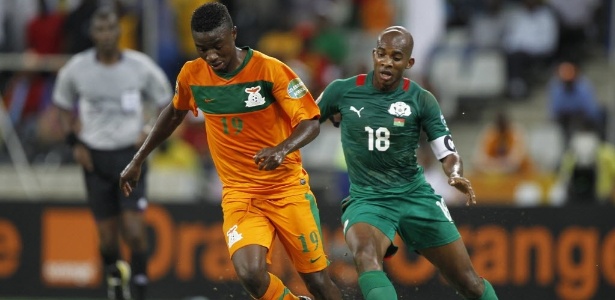 Zâmbia foi eliminada após empate com Burkina Fasso - Thomas Mukoya/Reuters