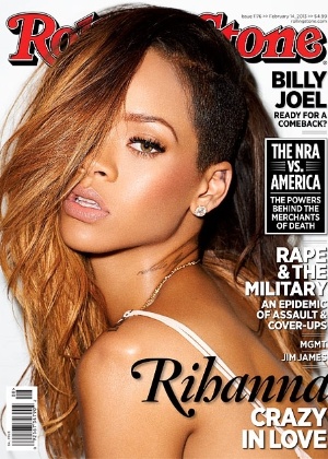 Rihanna fala sobre reconciliação com Chris Brown em entrevista à revista "Rolling Stone"