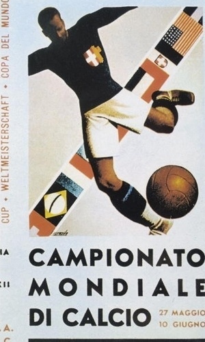 Cartaz oficial da Copa do Mundo de 1934 na Itália