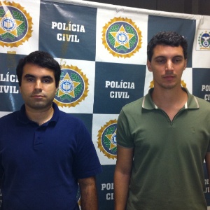 Fábio Vasconcelos, 37, e Ailton Aires Araújo Júnior, 39, conhecido como "Ninho", participavam de uma seita que pregava o fim do mundo em 2012 - Divulgação/Polícia Civil