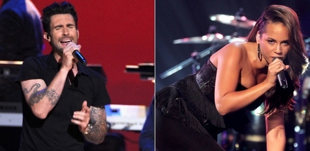 Alicia Keys e Maroom 5 se apresentarão juntos no Grammy  - Getty Images/AFP