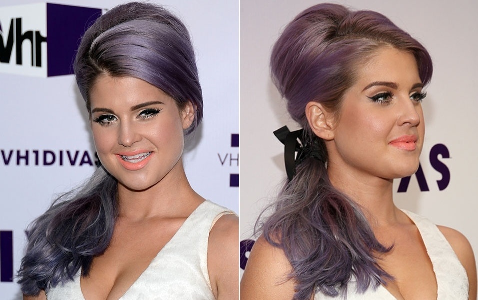 penteado baixo - Kelly Osbourne - Getty Images