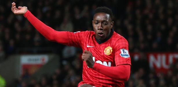 04.fev.2013- Reserva no Manchester United, Danny Wellbeck pode ser titular da Inglaterra em amistoso com o Brasil