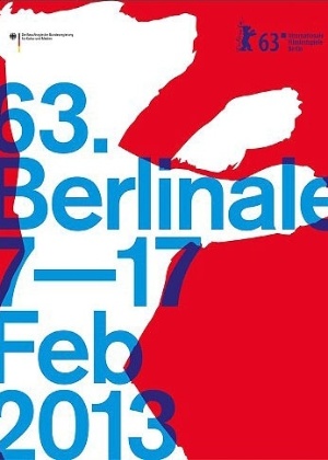 Pôster da 63ª edição do Festival de Berlim, que acontece de 7 a 17 de fevereiro de 2013 - Reprodução