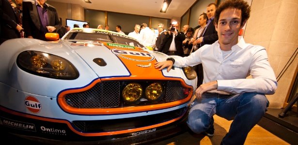 Bruno Senna é apresentado pela equipe Aston Martin do Mundial de Endurance - Divulgação