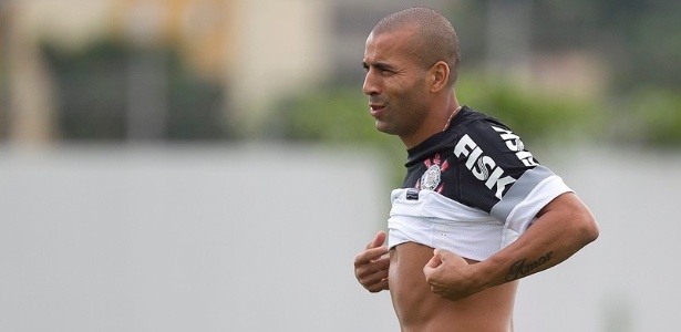 Emerson, atacante do Corinthians, durante treino no CT Joaquim Grava - Daniel Augusto Jr./Ag. Corinthians