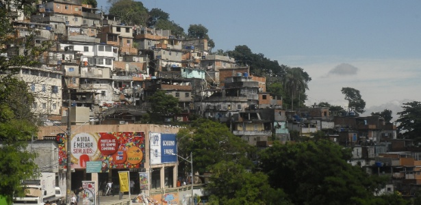 Favea Morro dos Prazeres, em Santa Teresa, na região central do Rio - Tânia Rêgo/ABr