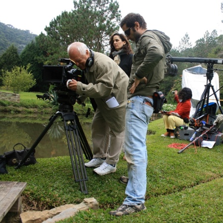 Nelson Pereira dos Santos dirige o documentário "A Luz do Tom" (2013) - Divulgação / Bretz Filmes - RioFilme - Divulgação / Bretz Filmes - RioFilme